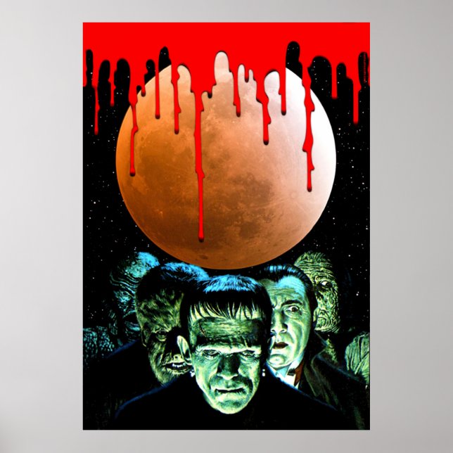 Universal Monsters Poster (Front)
