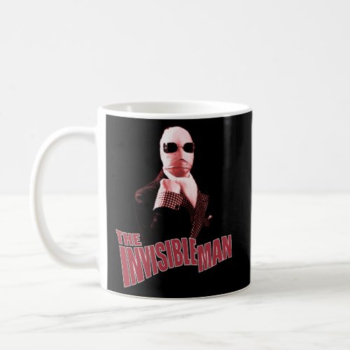 Universal Monsters The Invisible Red Hue Coffee Mug