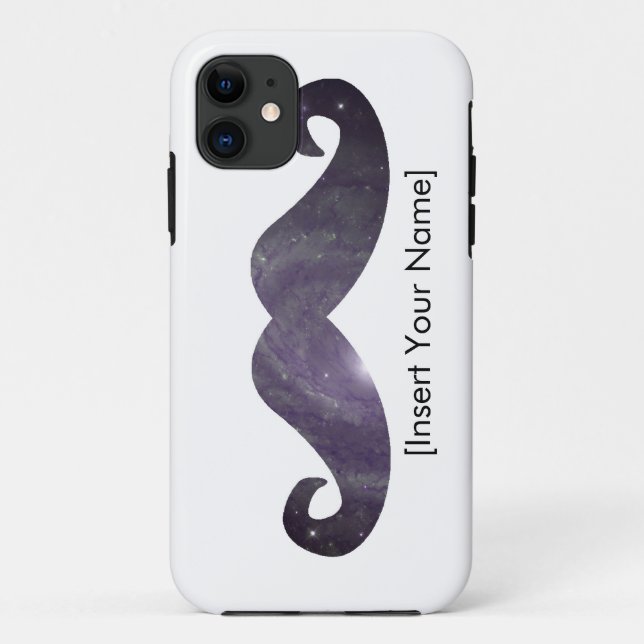 Universal Mustache Case-Mate iPhone Case (Back)