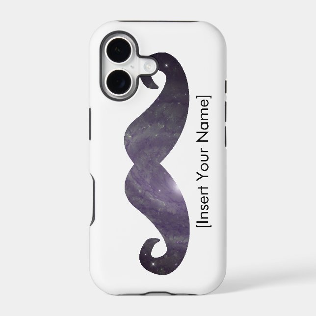 Universal Mustache Iphone Case (Back)