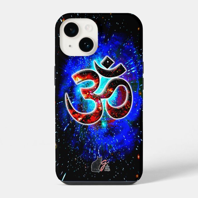 Universal OM Asana Iphone Case (Back)