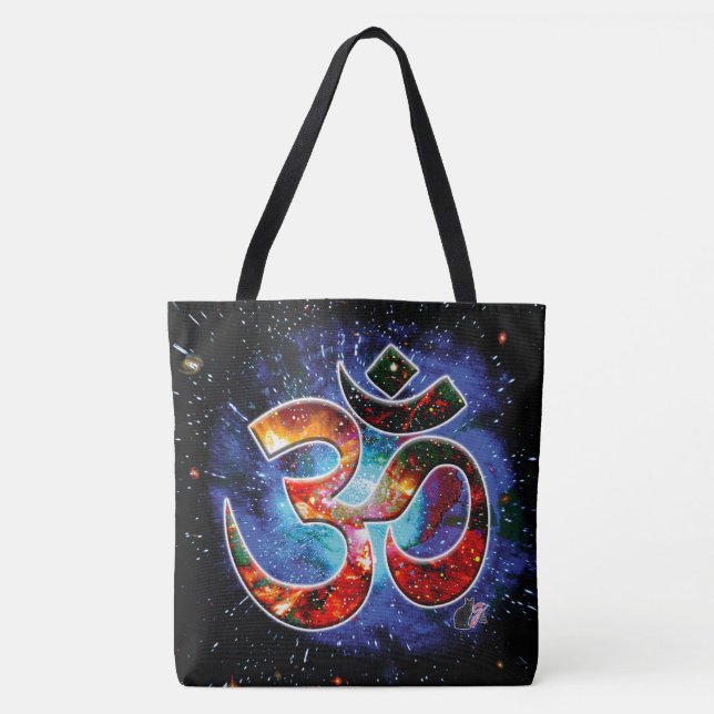 Universal OM Asana Tote Bag (Front)