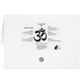 Universal OM Chi Cards (Back Horizontal)