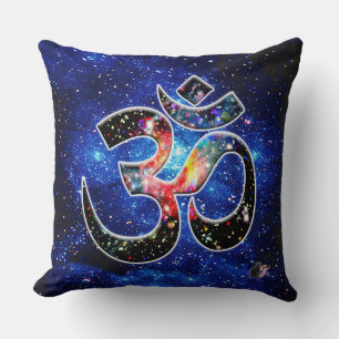 Universal OM Dhyana Throw Pillow