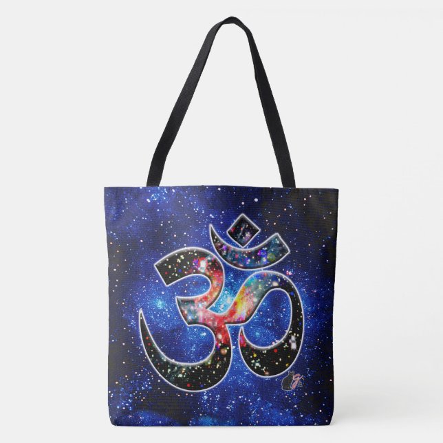 Universal OM Dhyana Tote Bag (Front)