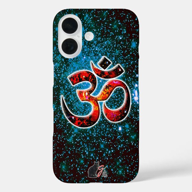 Universal OM Hum Case-Mate iPhone Case (Back)