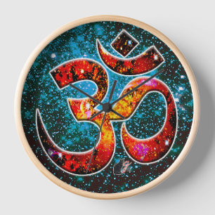 Universal OM Hum Clock