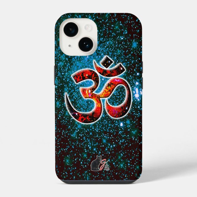 Universal OM Hum Iphone Case (Back)
