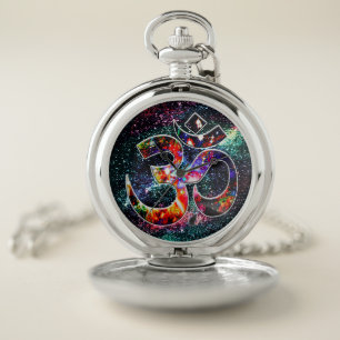 Universal OM Karma Pocket Watch