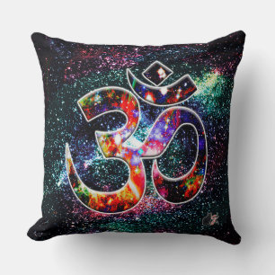 Universal OM Karma Throw Pillow