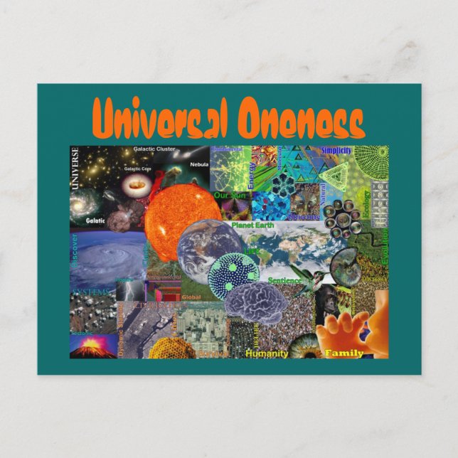 Universal Oneness postcard (Front)