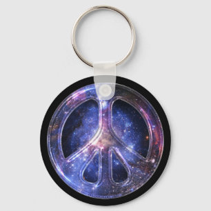 Universal Peace Keychain