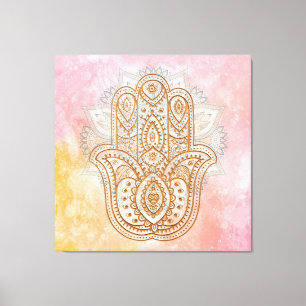 universal protection wrapped canvas print