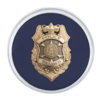 Order Shield Badge for Enforcement Officer in Silver