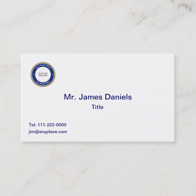 Universal Shield Business Card (Front)
