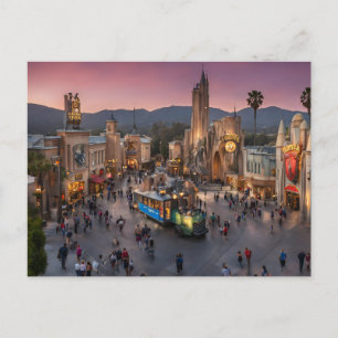 Universal Studios Hollywood (1) Postcard