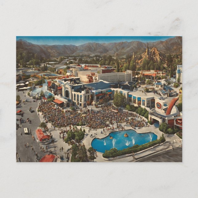 Universal Studios Hollywood (9) Postcard (Front)