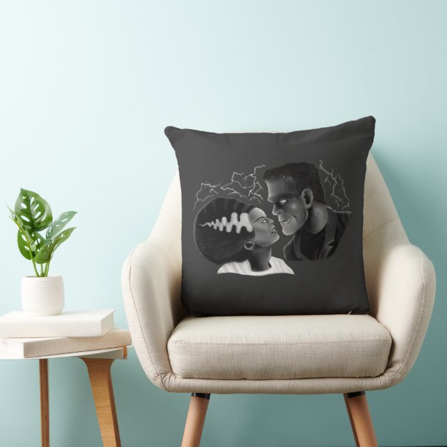 Universal Studios Monsters Frankenstein Throw Pillow (Chair)