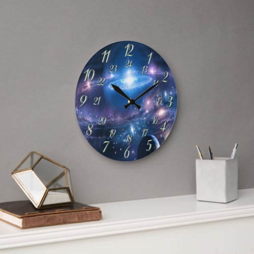 universe 24_hour wall clock