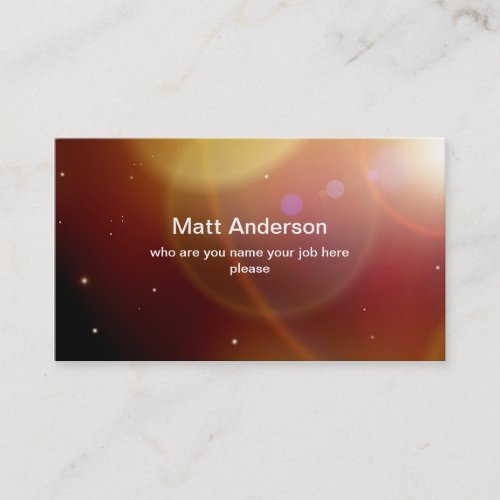 universe business card
