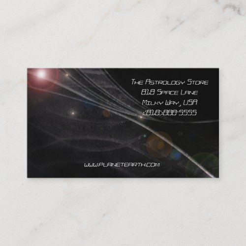 Universe Business Card