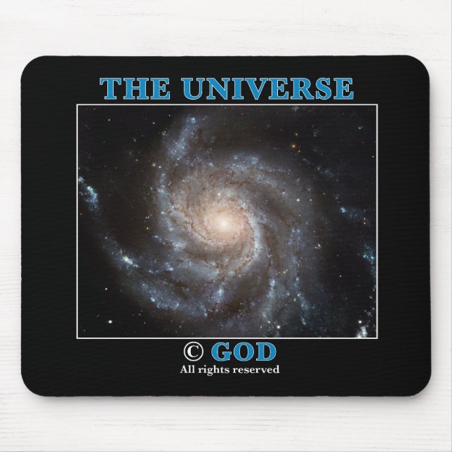 Universe Copyright Mouse Pad (Front)