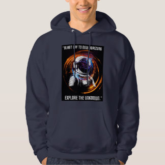UNIVERSE EXPLORE THE UKNOWN ASTRONAUT HOODIE