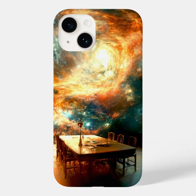 Universe For Dinner Case-Mate iPhone Case (Back)