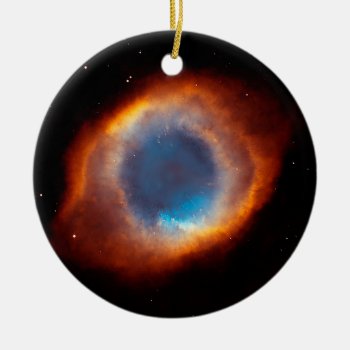 Universe Helix - Eye Of God 1 Ceramic Ornament by EDDArtSHOP at Zazzle