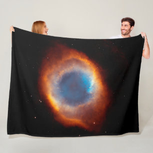 Universe Helix - Eye Of God 1 Fleece Blanket