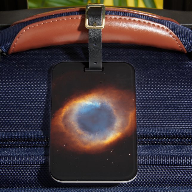 Universe Helix - Eye Of God 1 Luggage Tag (Front Insitu 2)