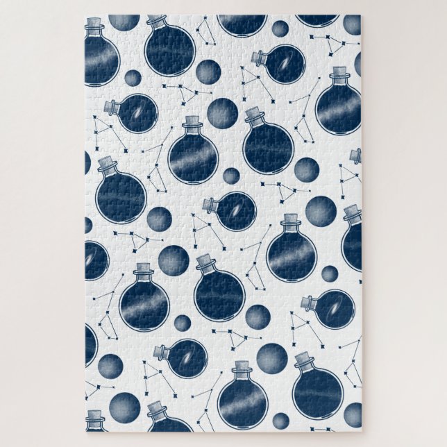 Universe in a Bottle difficult Jigsaw Puzzle (Vertical)
