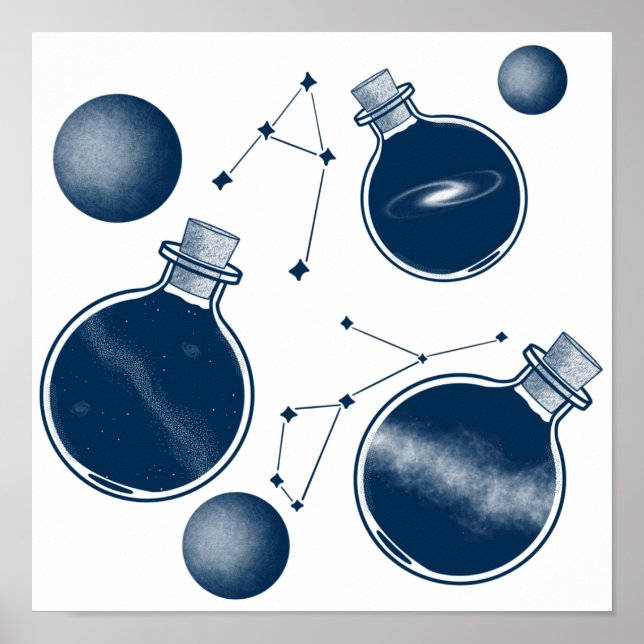 Universe in a Bottle Poster (Front)