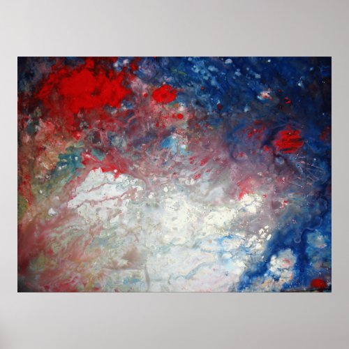 Universe Poster _ Abstract Art Cosmos Milky Way
