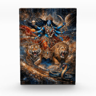 Universe Powers of Kali Goddess Photo Block