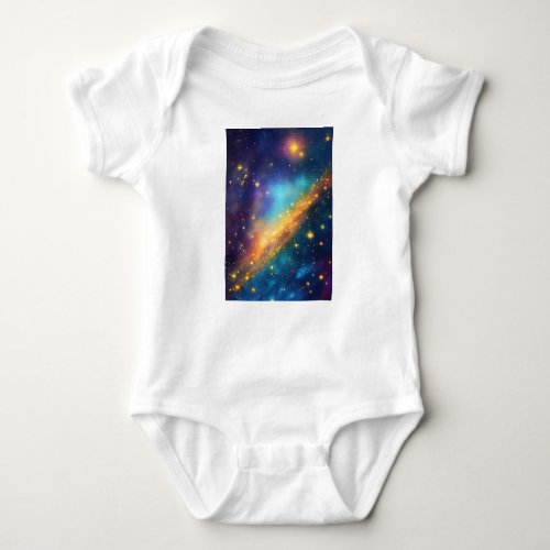 universe print baby bodysuits