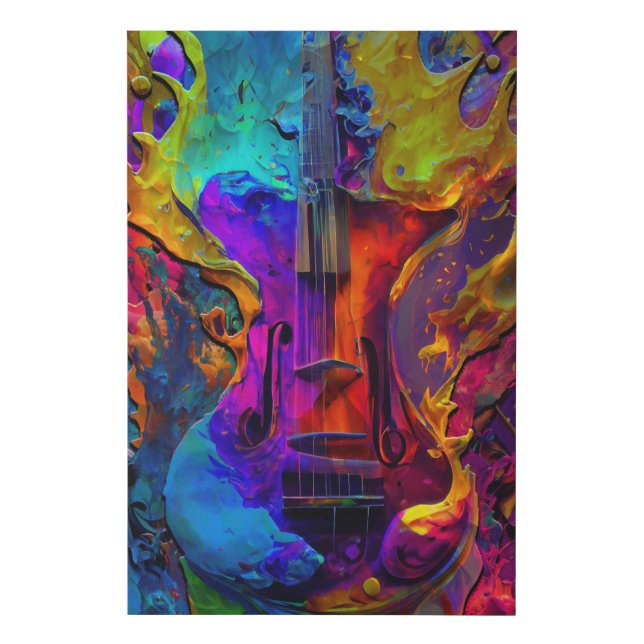 Universe Resonance Come To Life Faux Canvas Print (Front)