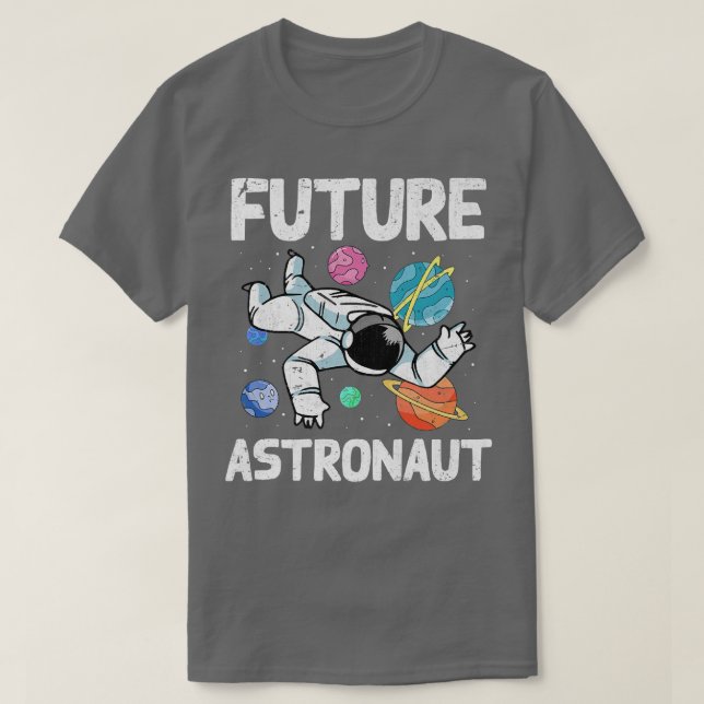 Universe Science Outer Space Planets Kids Future A T-Shirt (Design Front)