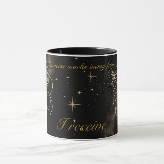 "Universe Works In My Favor" Affirmation  Mug