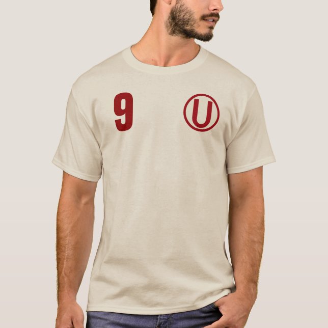 Universitario Shirt Creme Color v2 peru (Front)