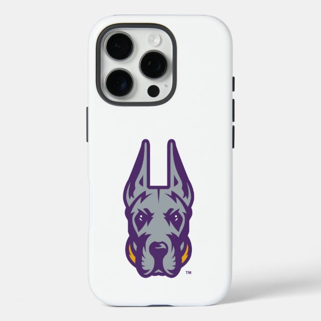 University at Albany Great Dane Mascot Head Case-Mate iPhone Case (Back)