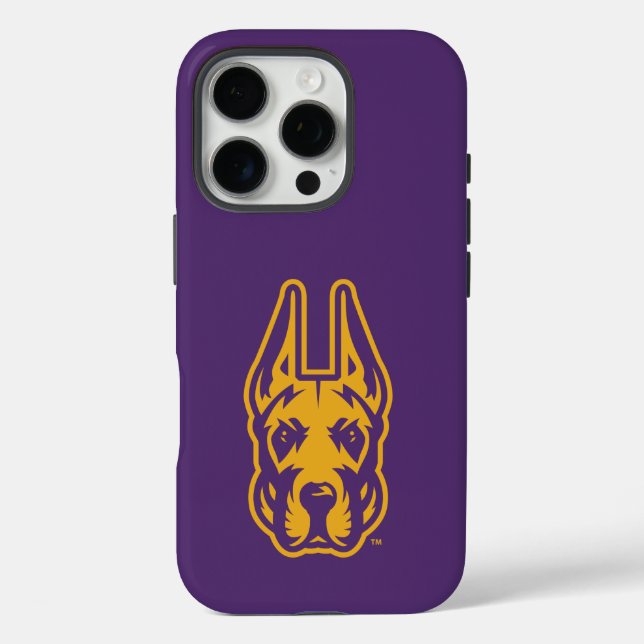 University at Albany Great Dane Mascot Head Case-Mate iPhone Case (Back)