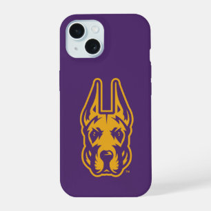 University at Albany Great Dane Mascot Head iPhone 15 Case