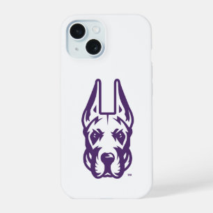 University at Albany Great Dane Mascot Head iPhone 15 Case
