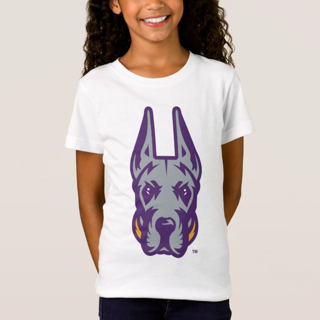 University at Albany Great Dane Mascot Head T-Shirt (Front)