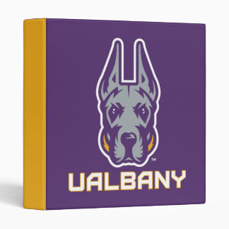 University at Albany Great Danes 3 Ring Binder