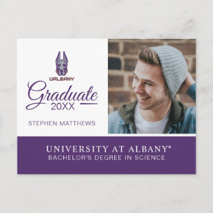 University at Albany Great Danes Announcement Postcard