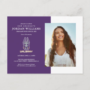 University at Albany Great Danes Announcement Postcard