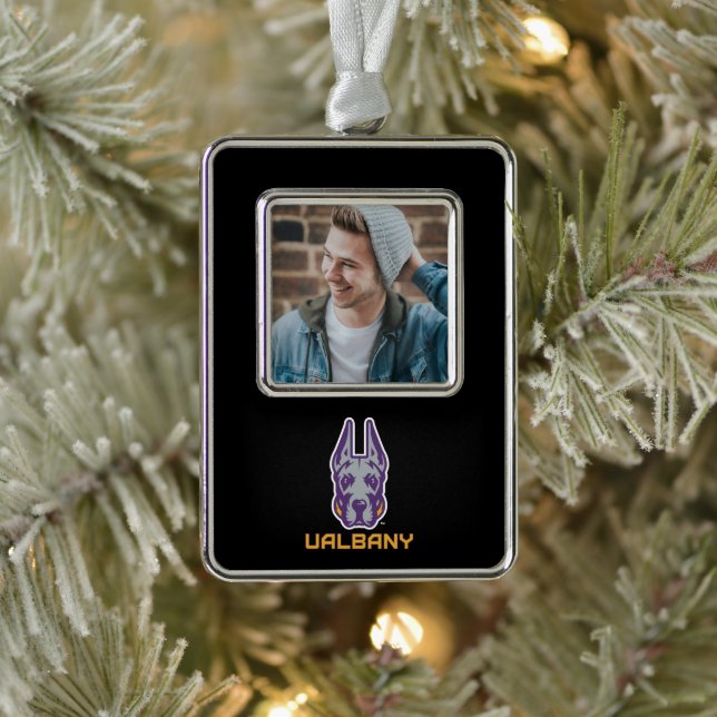 University at Albany Great Danes Christmas Ornament (Tree)