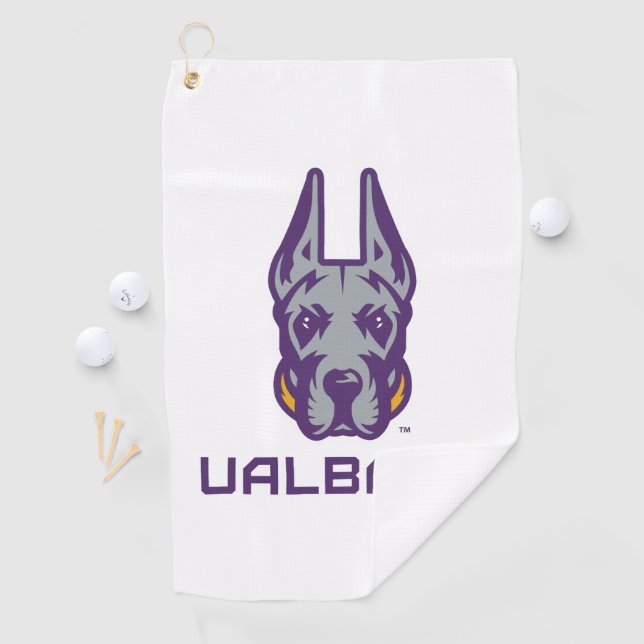 University at Albany Great Danes Golf Towel (InSitu)